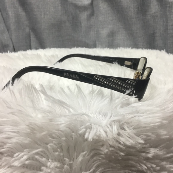 Prada Rhinestone Glasses - Picture 2 of 9